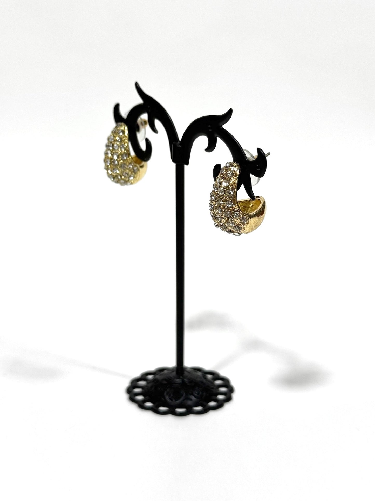 Aros Strass de fantasía #635 dorado