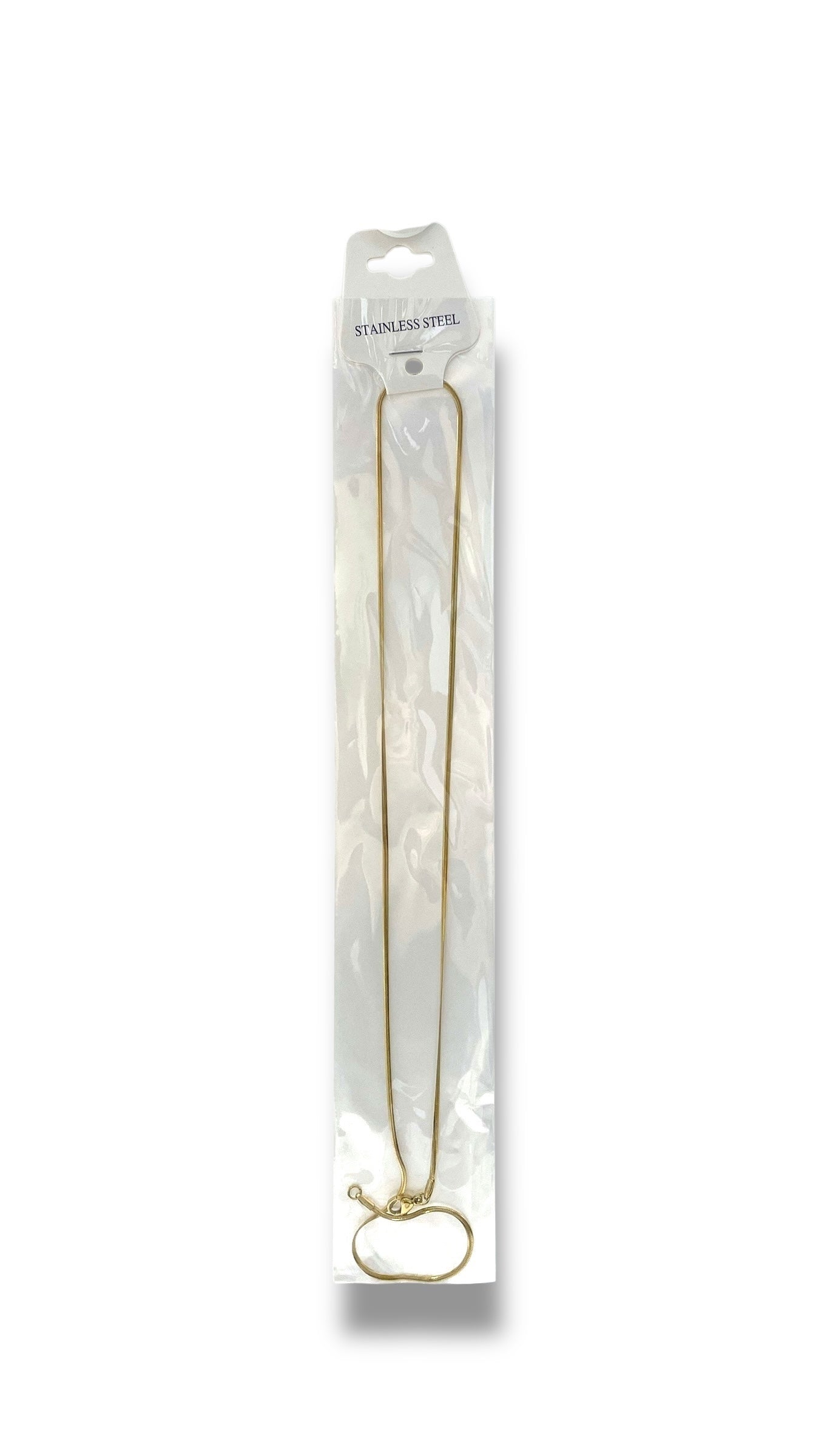 #E-6 Cadena de Serpiente Cinta_Dorado 2mm E-6
