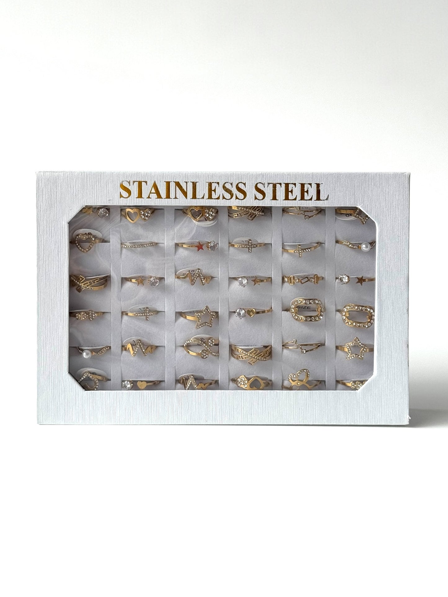 #56 ARGOLLA STRASS MULTIDISEÑO #925 dorado
