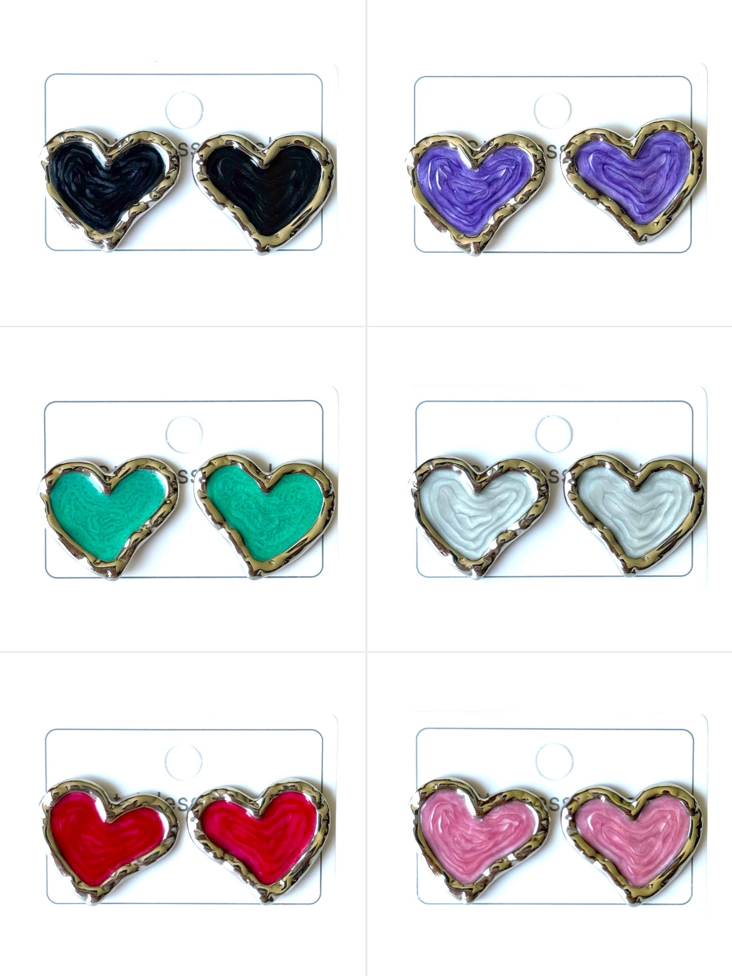 Aros de acero modelo #893 (6 unidades)