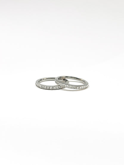 #41 ARGOLLA STRASS LISO P