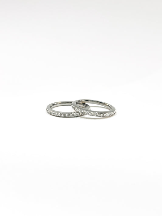 #41 ARGOLLA STRASS LISO P