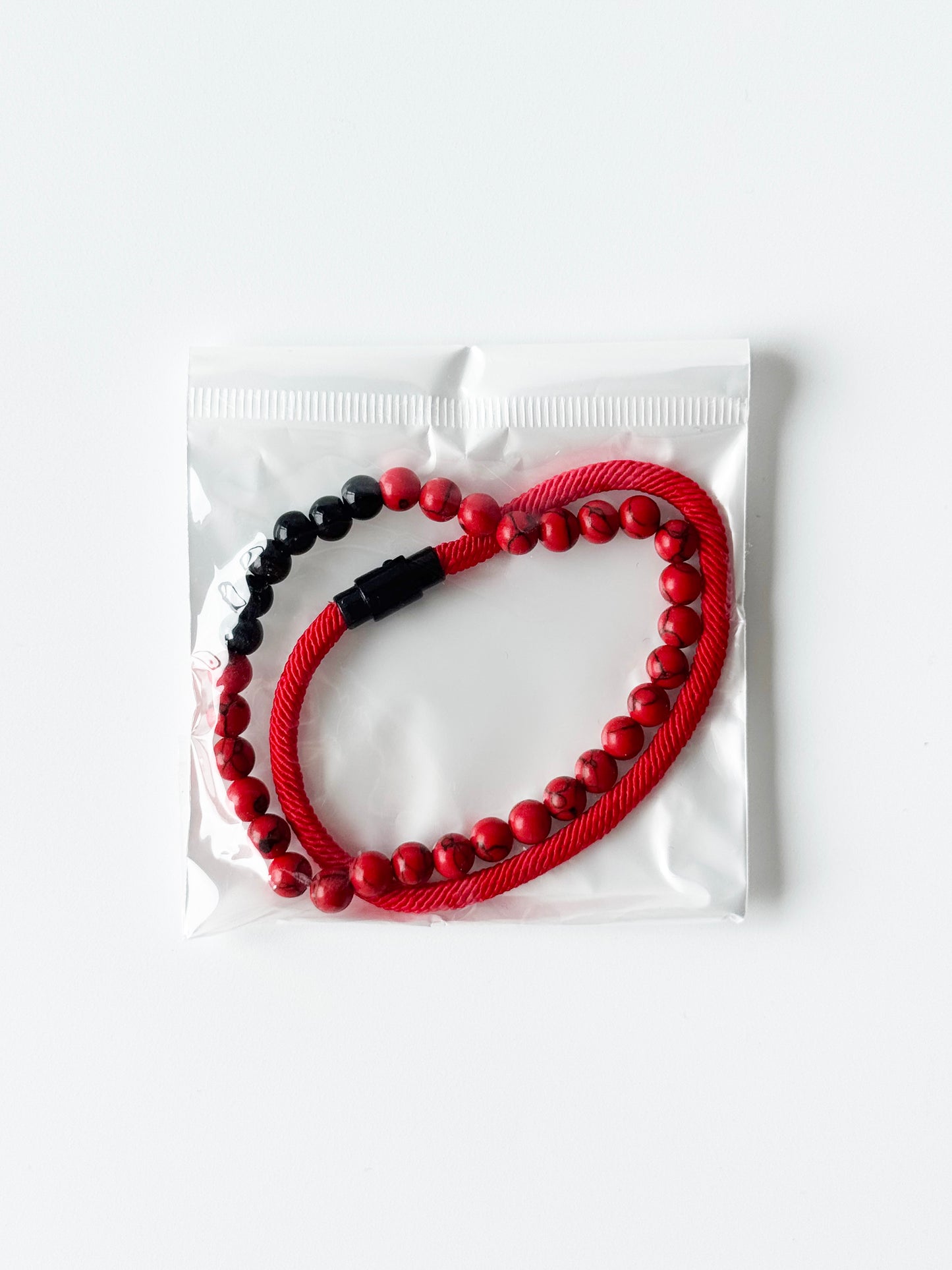Pulsera roja para hombre #3