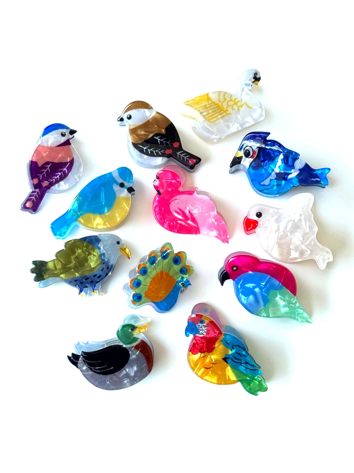 Pinche de pajaritos mini (Docena)