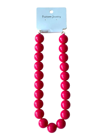 Collar Chicle 20mm #10 fucsia oscuro
