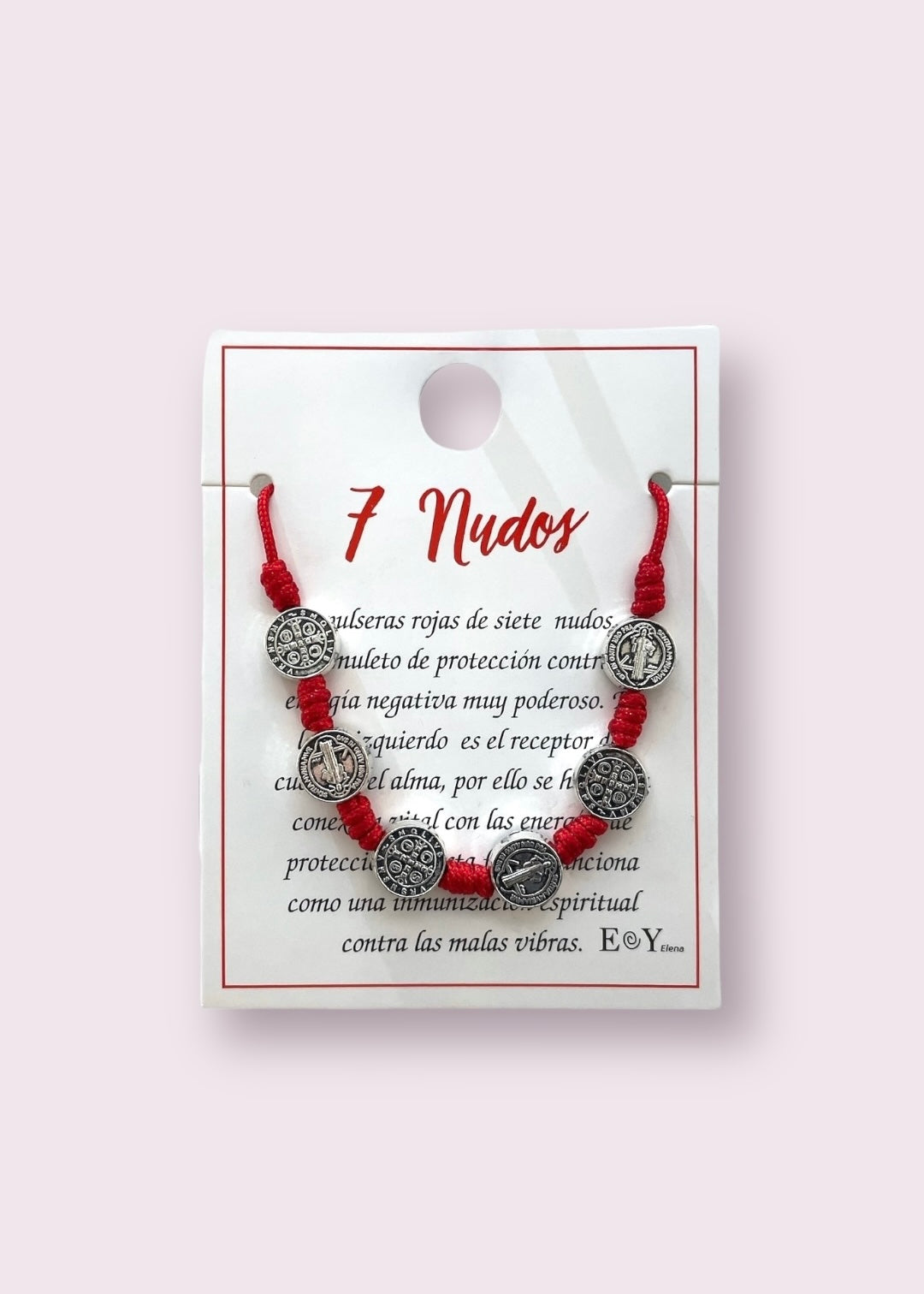 Pulsera de 7 nudos modelo #252 san benito
