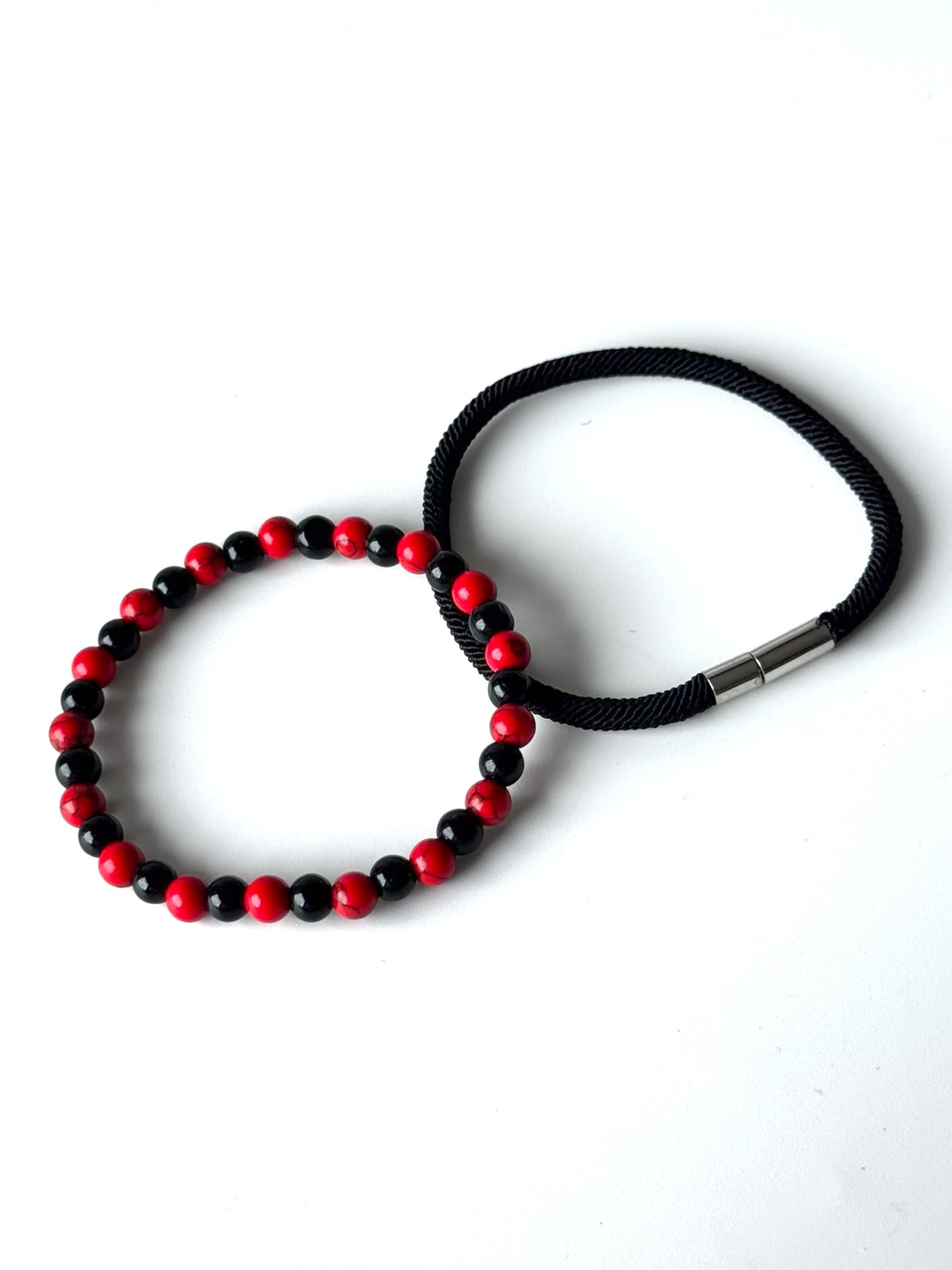 Pulsera roja para hombre #4