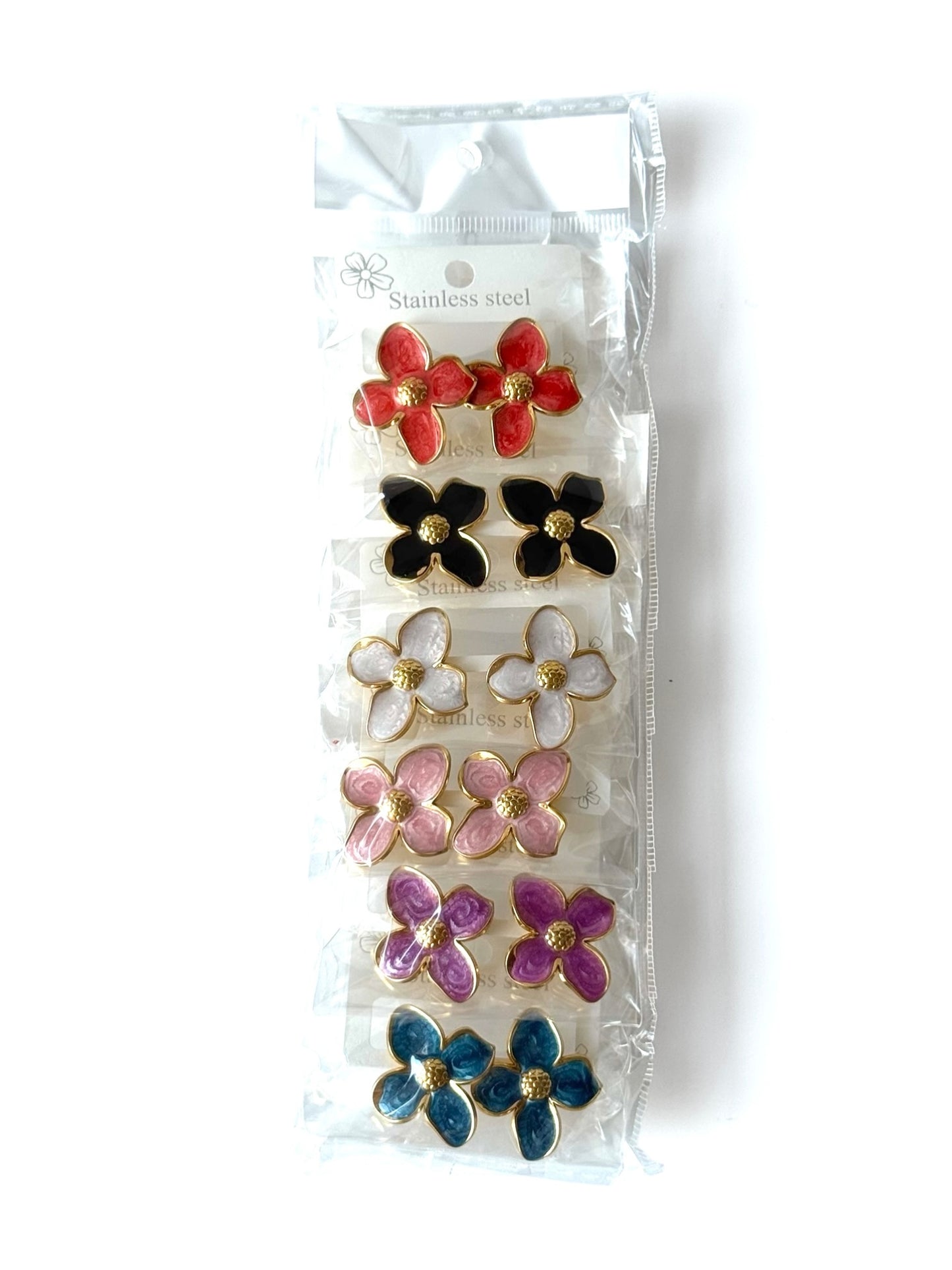 Aros de acero modelo #856 (6 unidades)