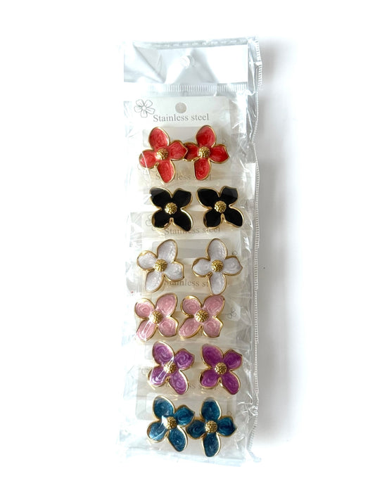Aros de acero modelo #856 (6 unidades)