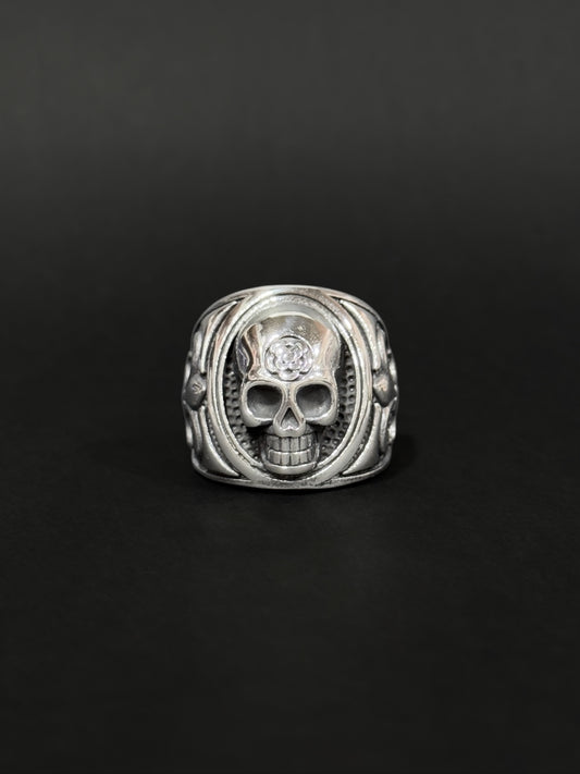 Anillo de hombre en acero vikingo #575