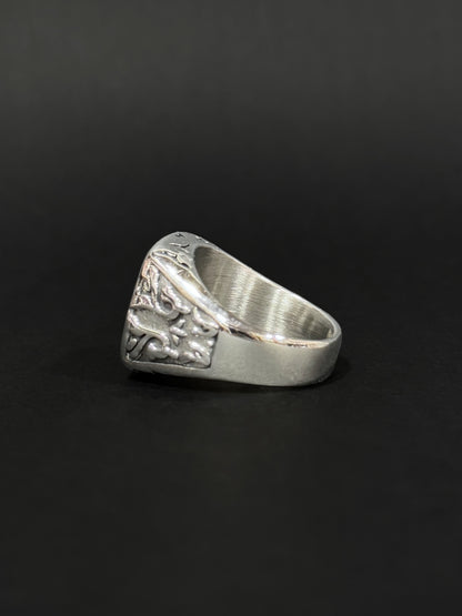 Anillo de hombre en acero vikingo #503