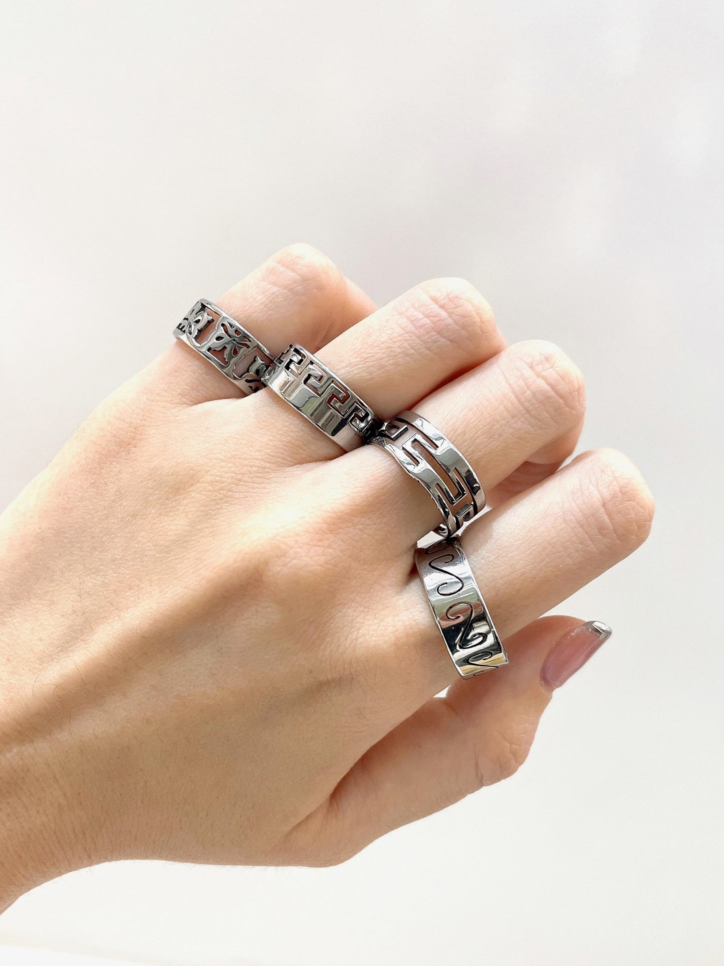 #47 ARGOLLA DISEÑO PENTAGRAMA P