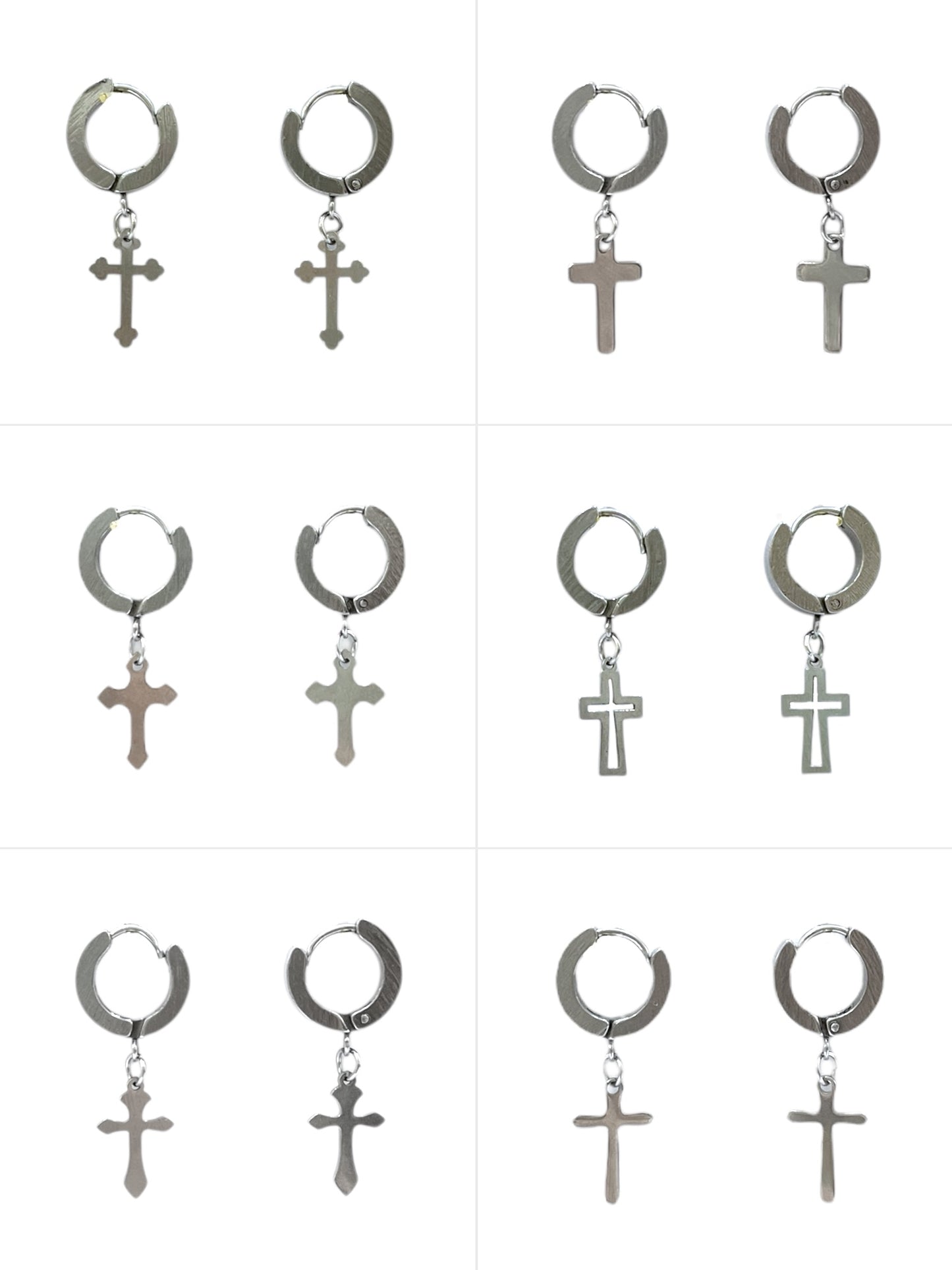Argolla con cruz plateada