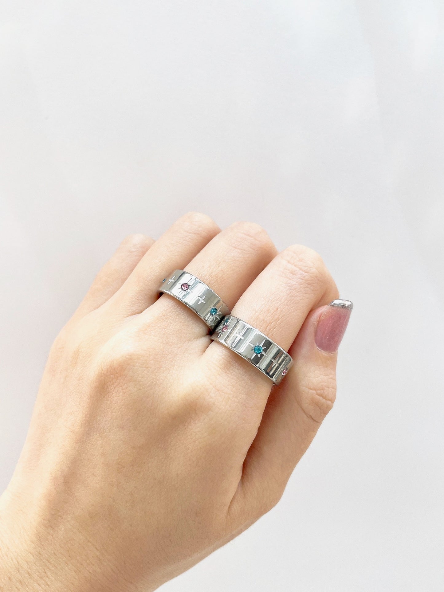 #8 ARGOLLA PUNTO DE LUZ GRUESA P