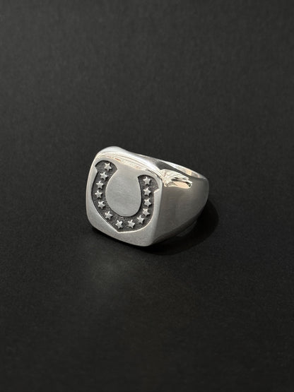 Anillo de hombre en acero vikingo #571