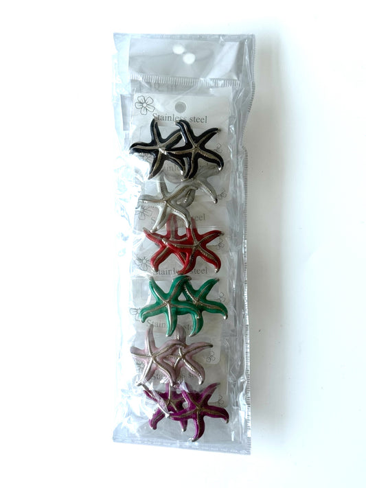 Aros de acero modelo #851 (6 unidades)