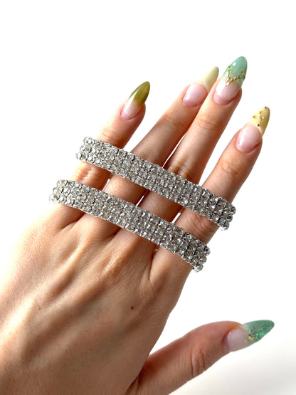 Strass Triple Elasticada