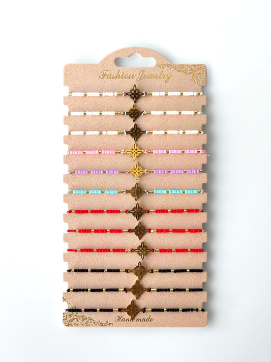 Pulsera nudo de bruja #950 dorado