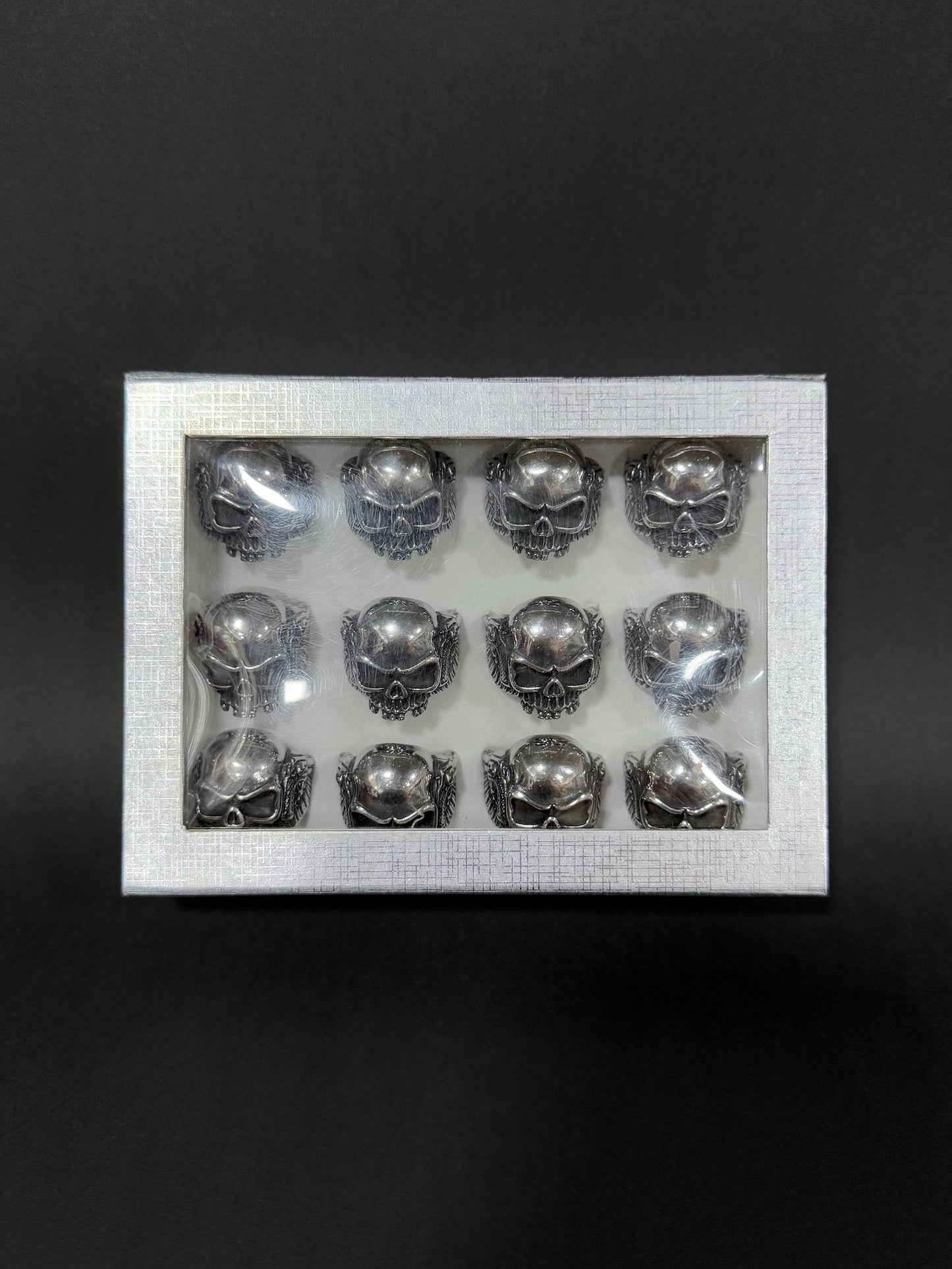 Anillo de hombre en acero vikingo #510