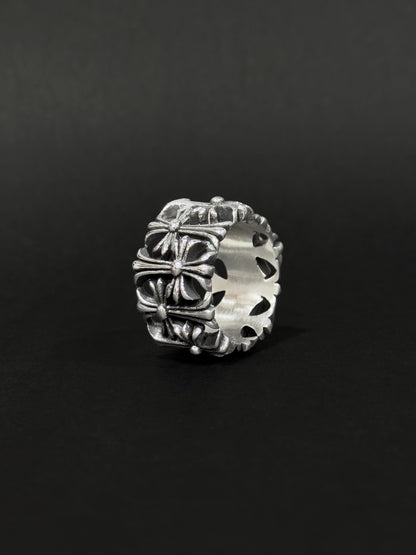 Anillo de hombre en acero vikingo #574 (Docena)