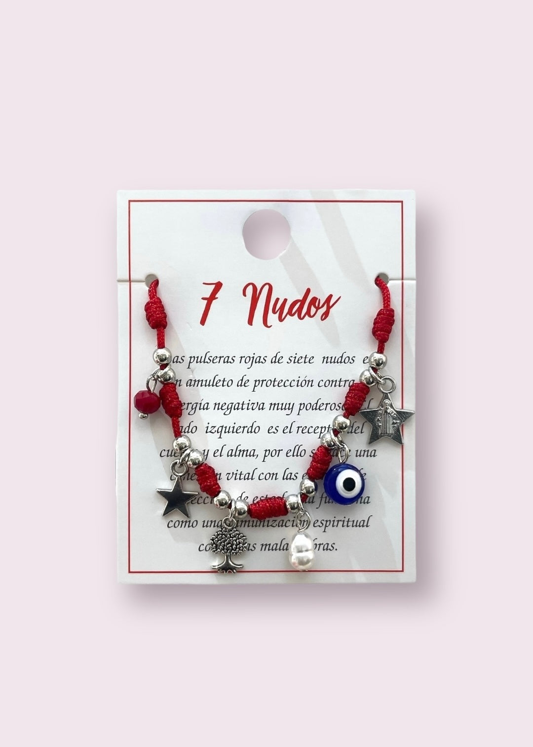 Pulsera de 7 nudos modelo #2702 ojo turco 2