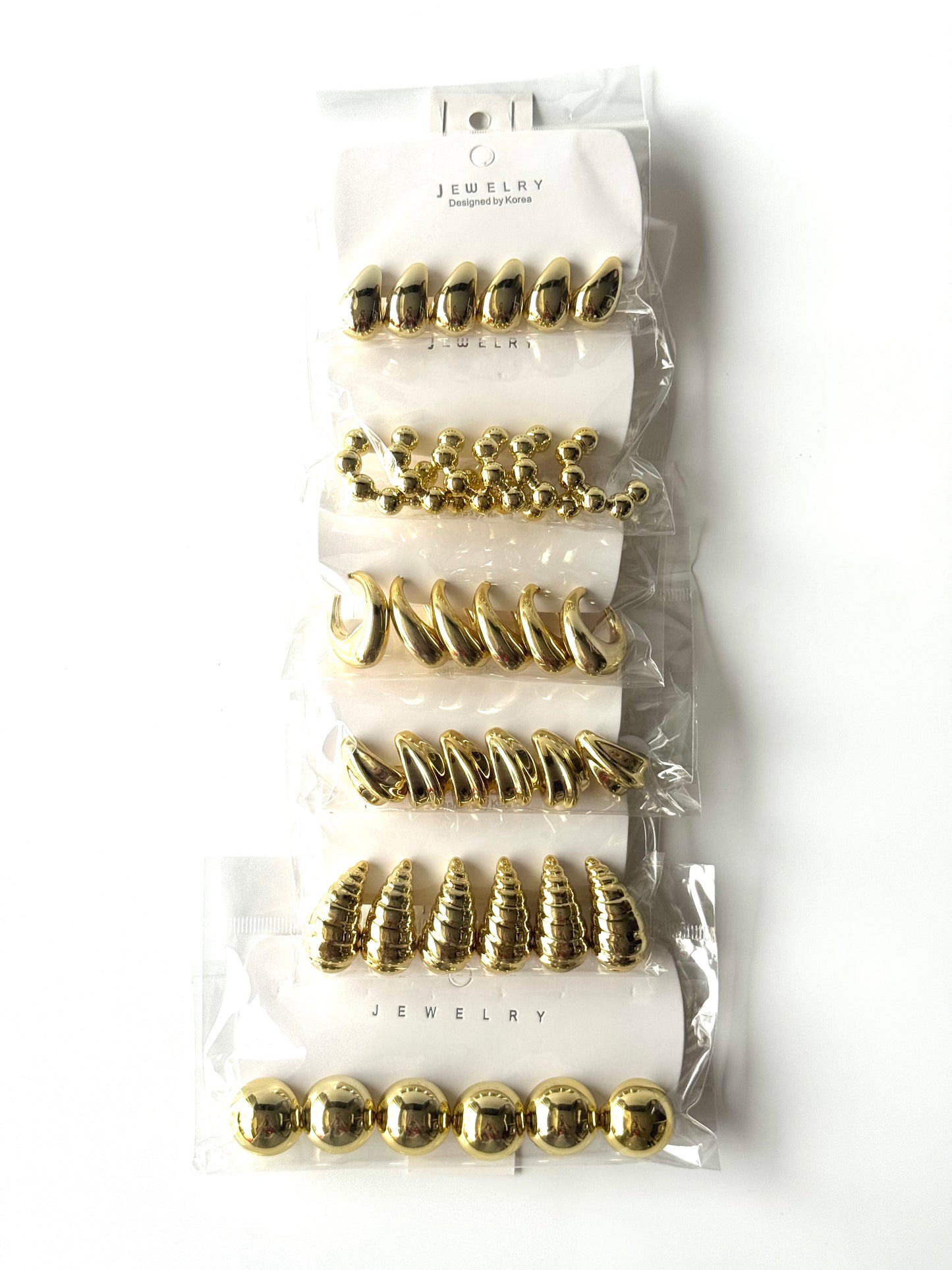 Oferta aros de fantasía #Dorado