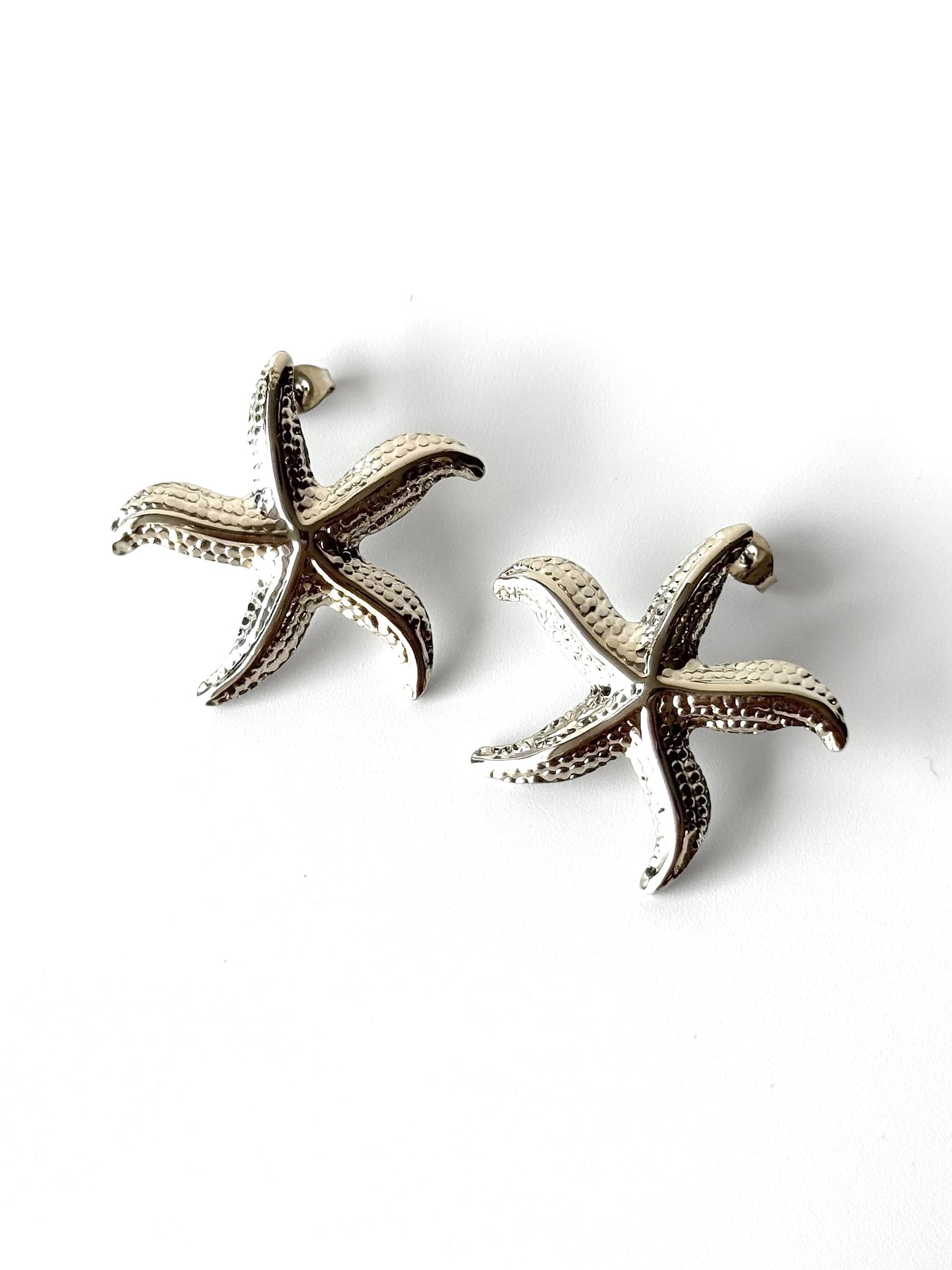 Aros de acero modelo #909 plateado