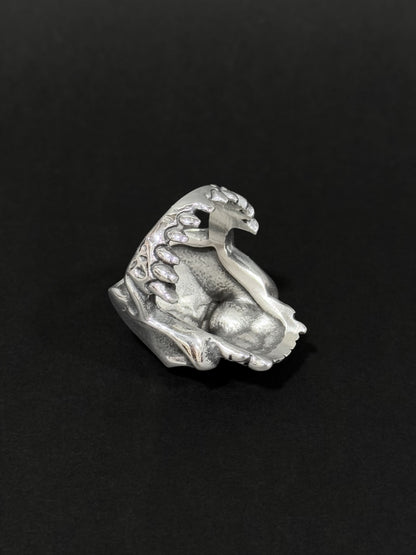 Anillo de hombre en acero vikingo #570