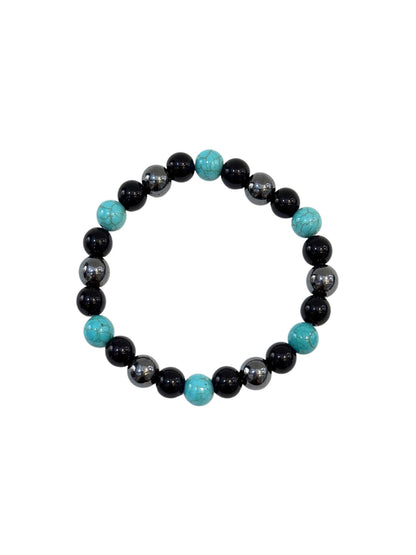 Pulsera Elasticada #Piedra Falsa 8mm