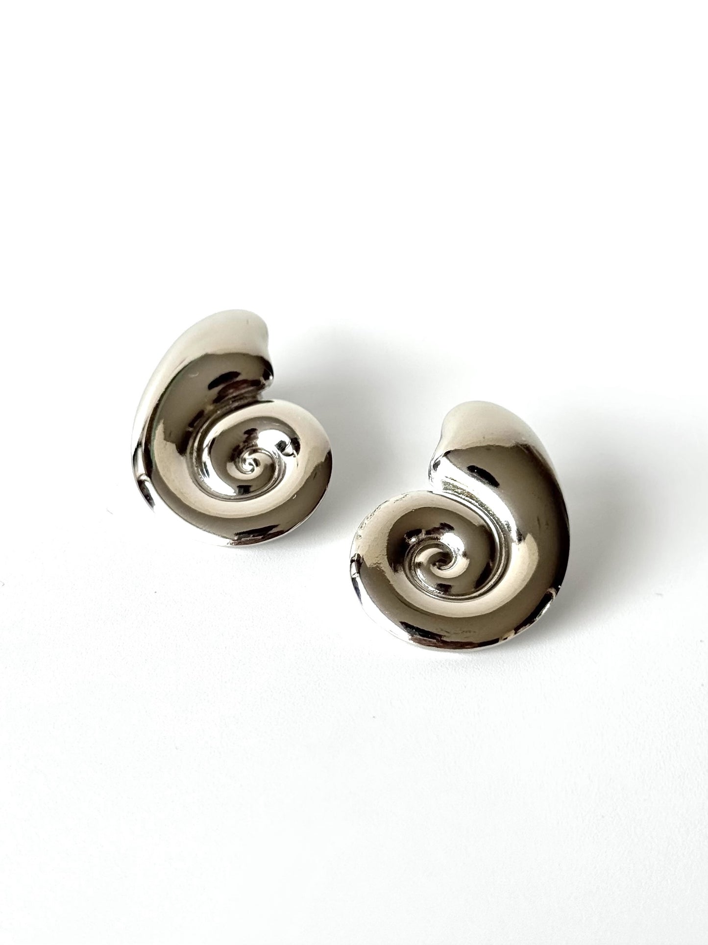 Aros de acero modelo #915 plateado