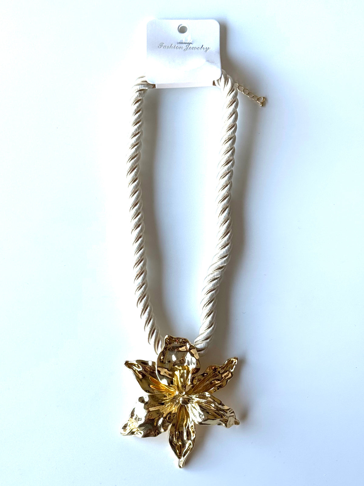 Collar de Flor #Dorado