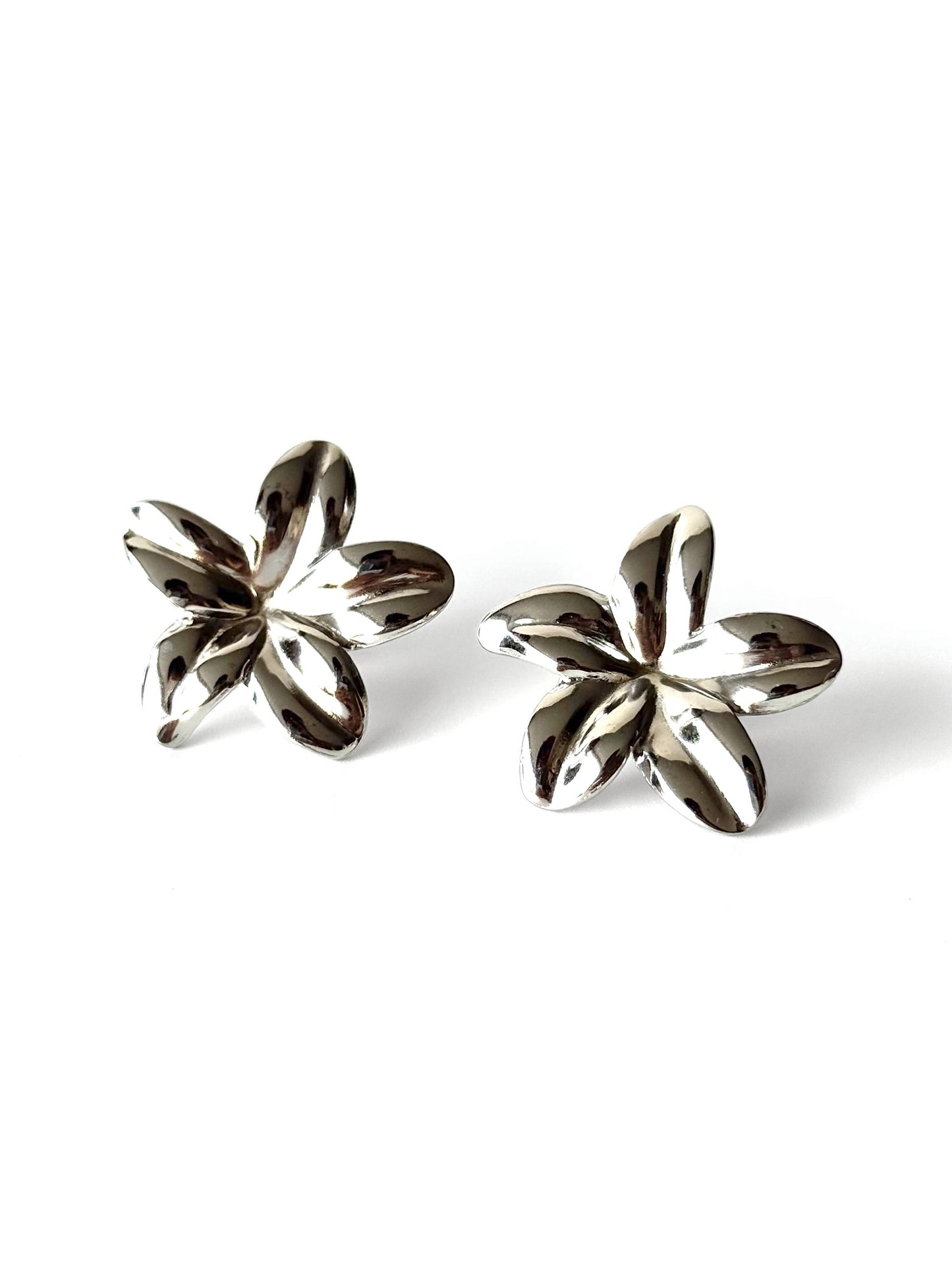 Aros de acero modelo #907 plateado