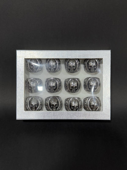 Anillo de hombre en acero vikingo #575