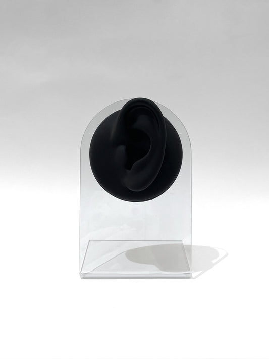 Exhibidor de piercing silicona oreja