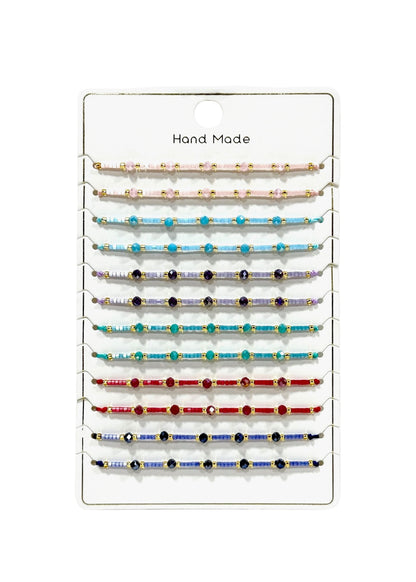 Mostacilla delgada multicolor dorada