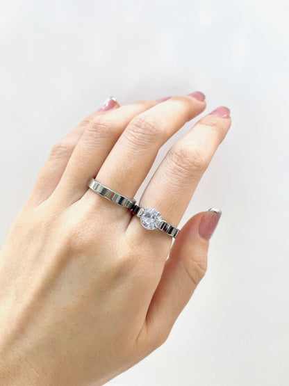 #14 ARGOLLA DOBLE REDONDA P