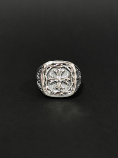 Anillo de hombre en acero vikingo #503