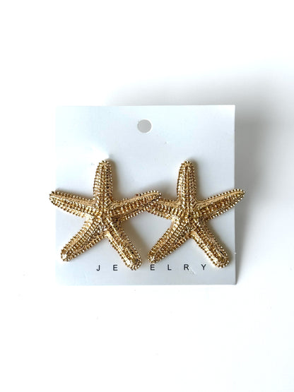 Aros de fantasía #992 dorado