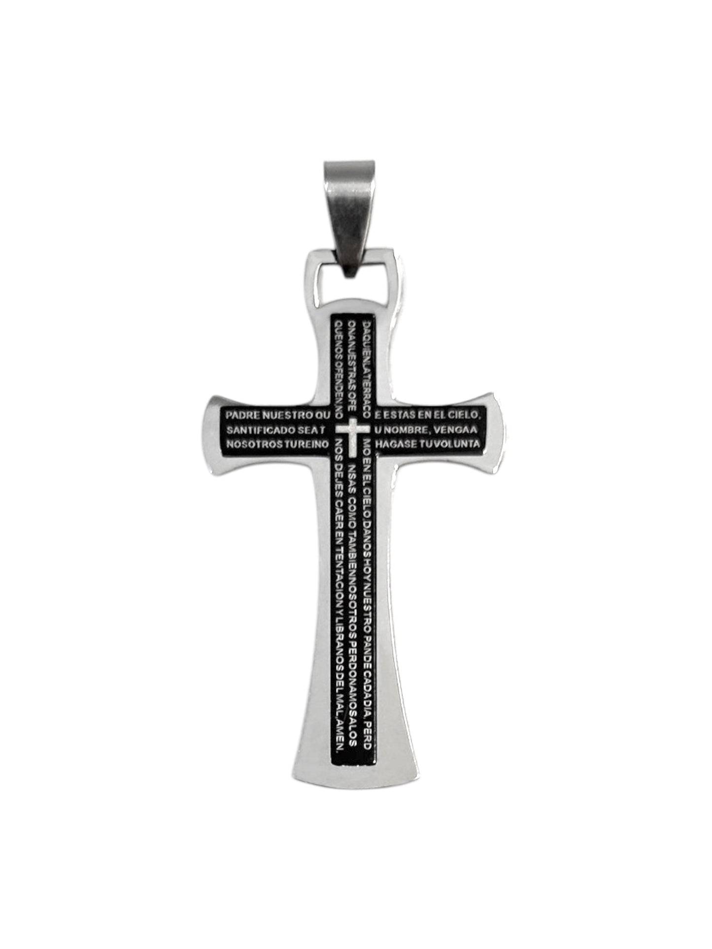 Colgante #2451 cruz padre nuestro_6