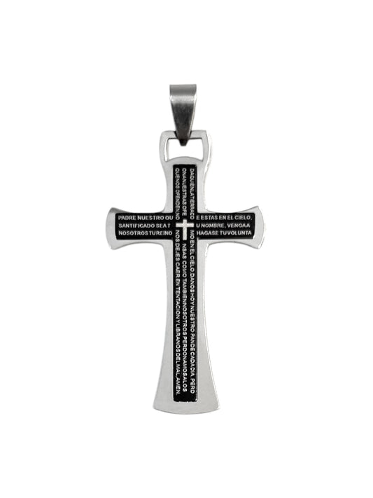 Colgante #2451 cruz padre nuestro_6