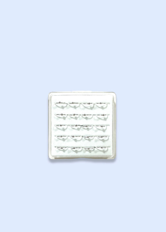 Plata 925_Argolla de nariz con tope