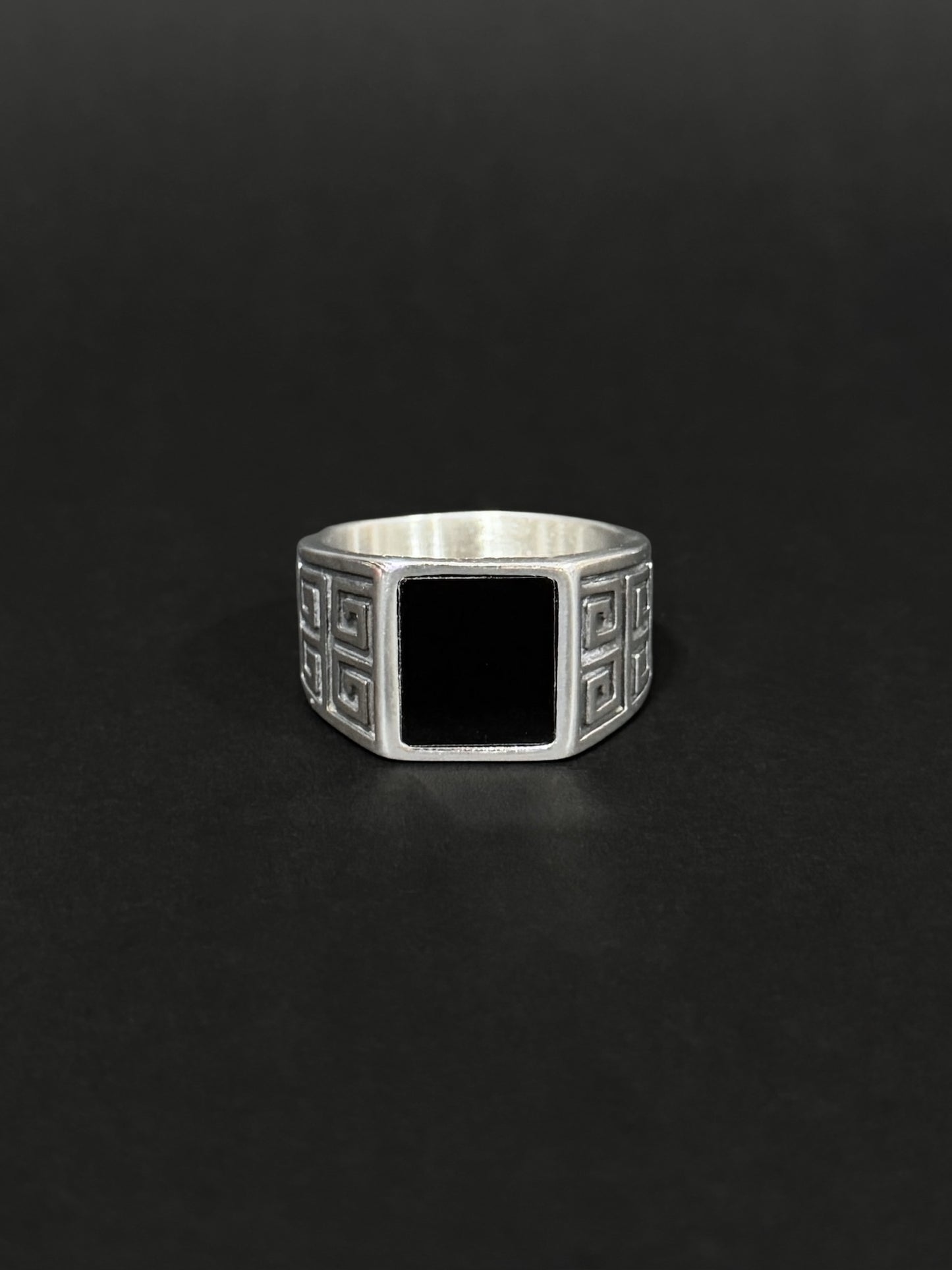 Anillo de hombre en acero vikingo #786