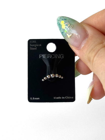 Piercing Acero_Recto #10