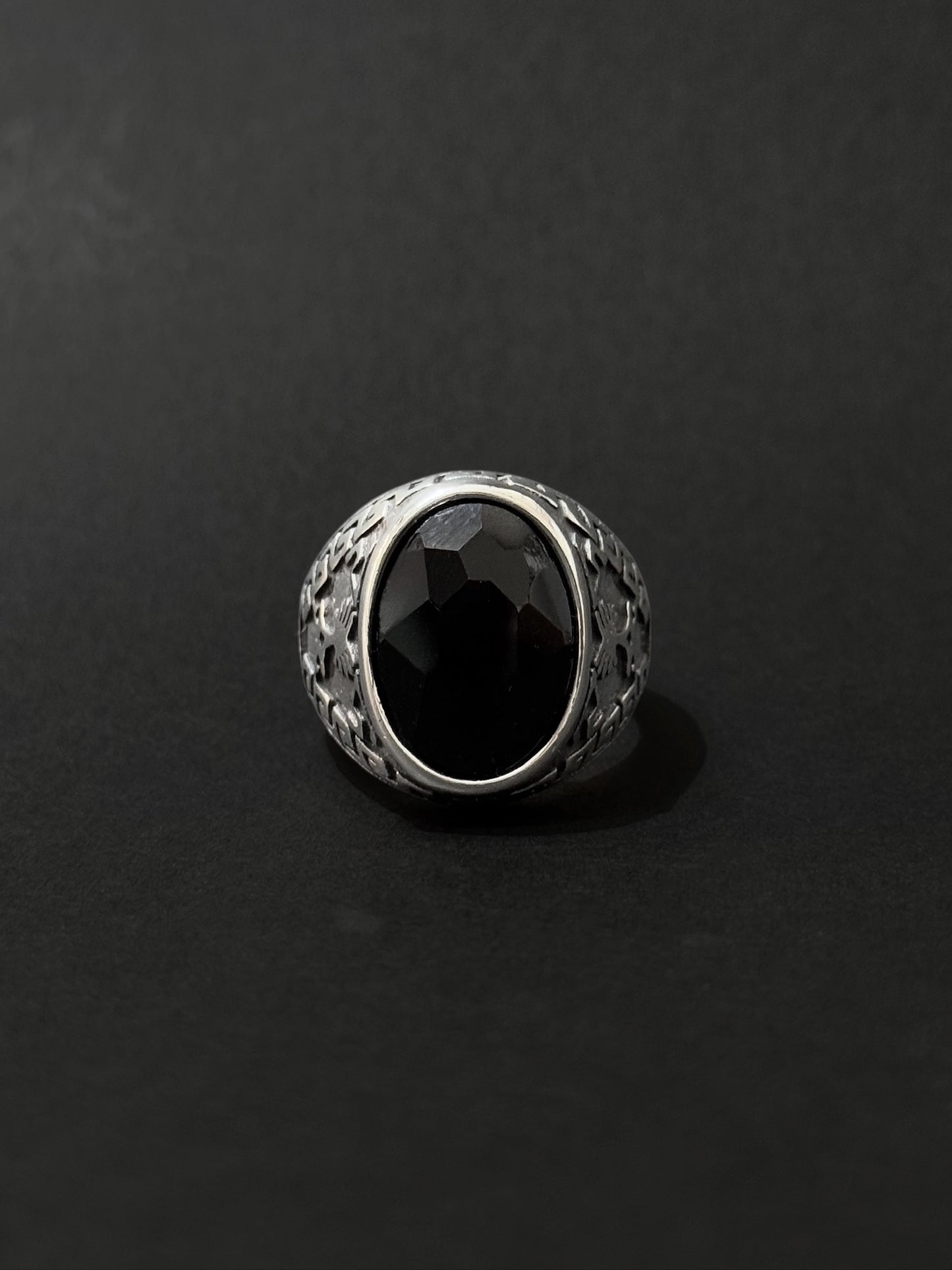 Anillo de hombre en acero vikingo #788 (Docena)