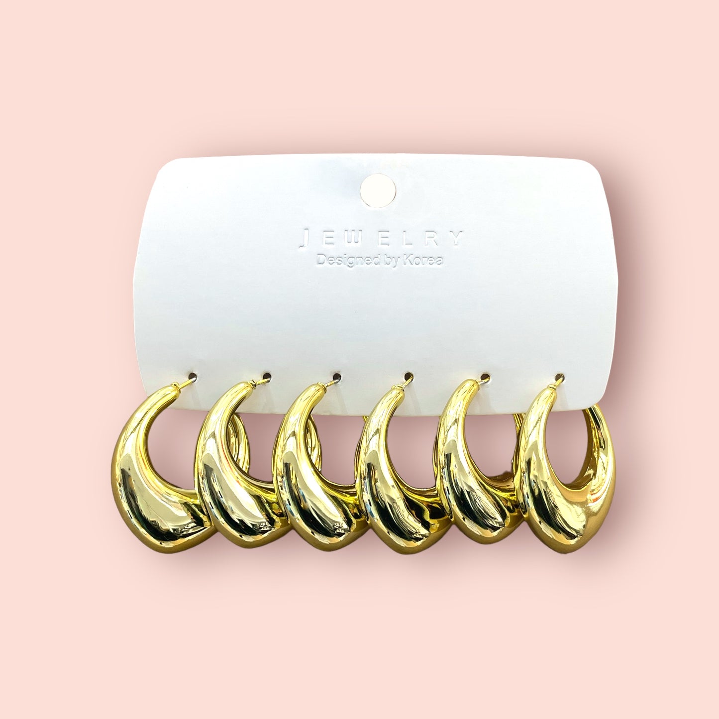 Oferta aros de fantasía #Dorado