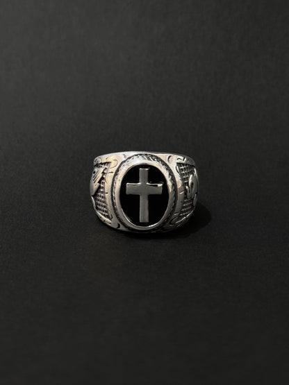 Anillo de hombre en acero vikingo #787