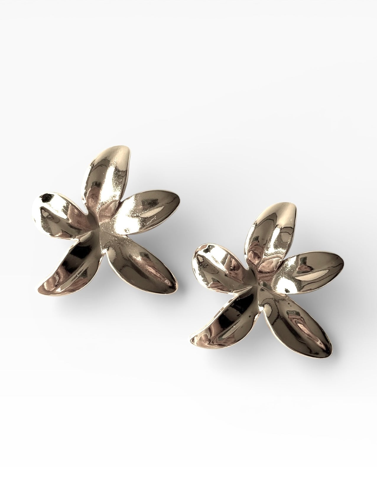 Aros de acero modelo #9217 plateado