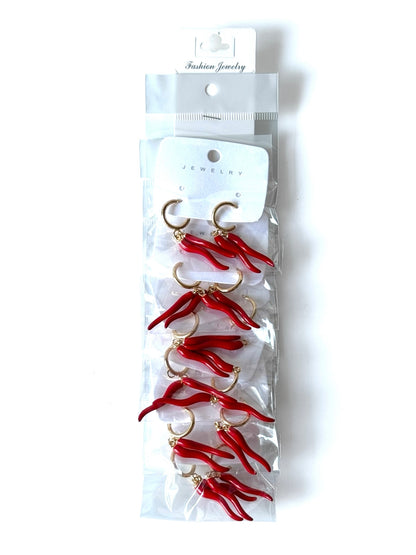 Aros de fantasía ají #1009 dorado