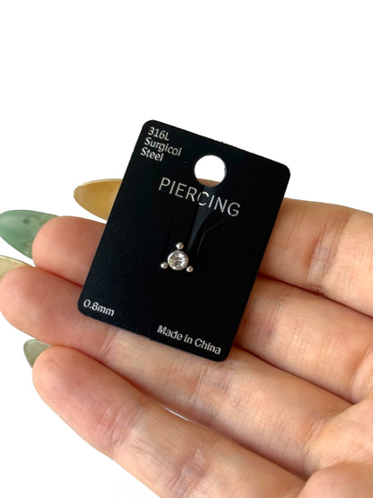 Piercing Acero_Recto #23