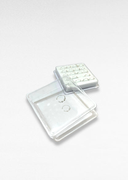 Plata 925_Argolla de nariz con bolitas